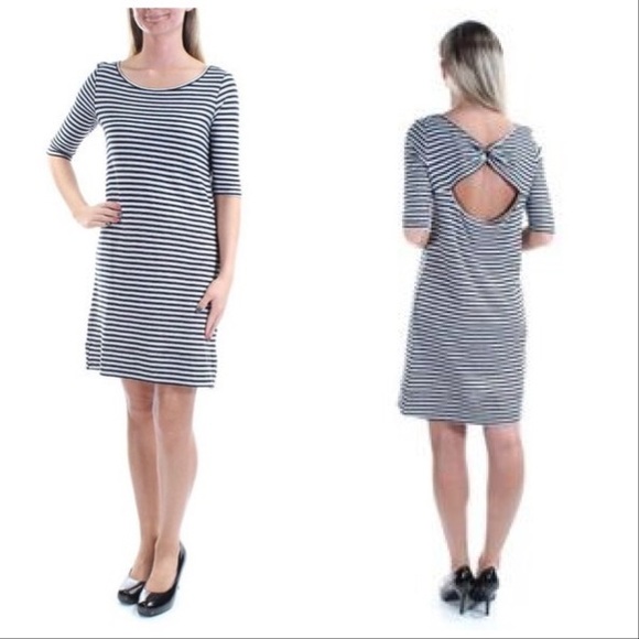 WE THE FREE | Red Striped Cut Out Dress - Picture 1 of 5